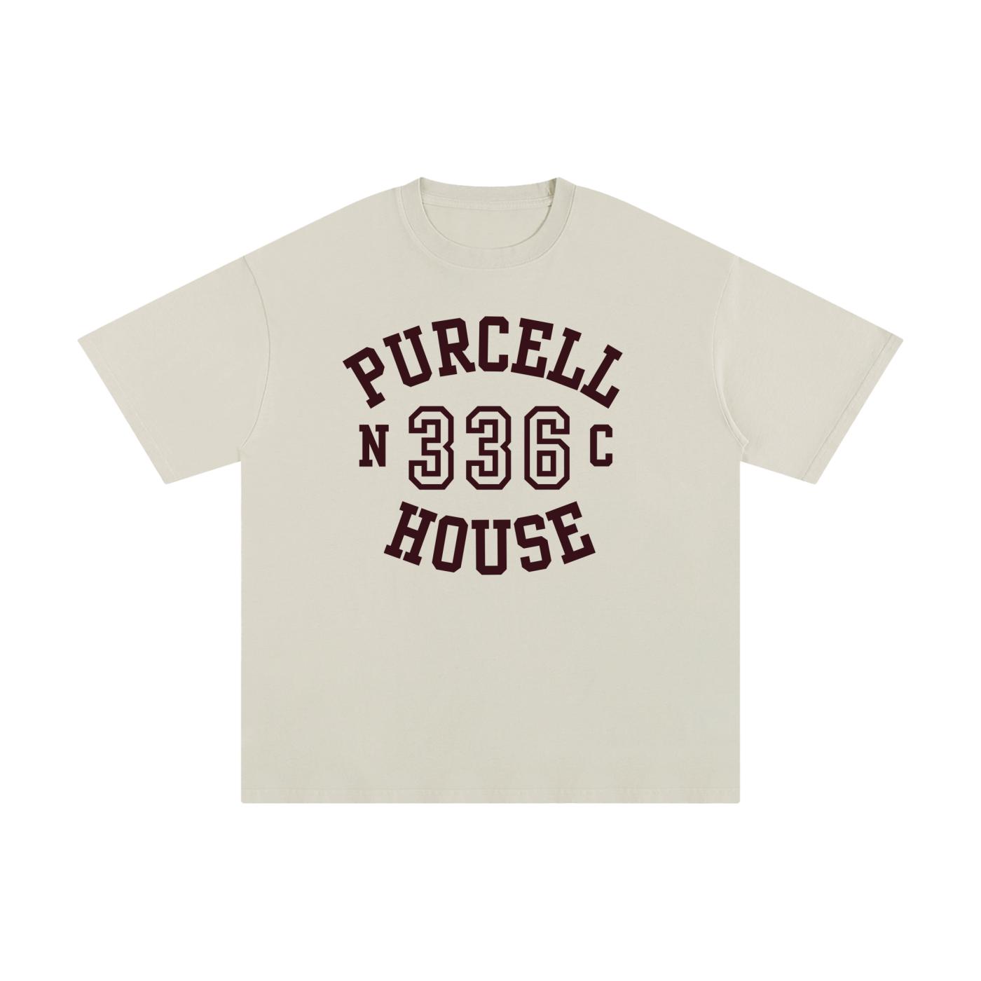 Purcell House 336 Pure Cotton T-Shirt - Cream