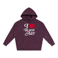 Purcell House “I <3 Black Art” Oversize Fleeced Hoodie