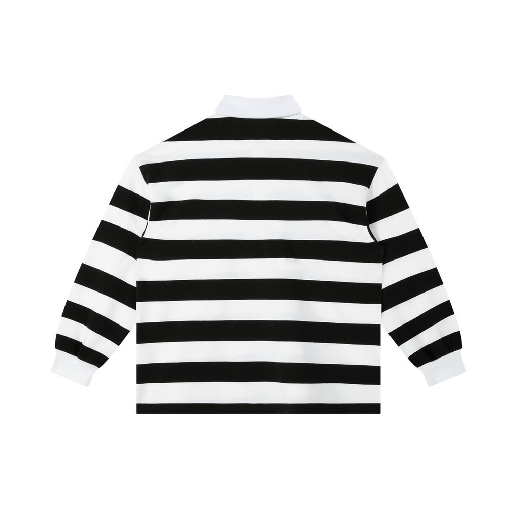 Purcell House 336 Color Block Stripe Polo Shirt